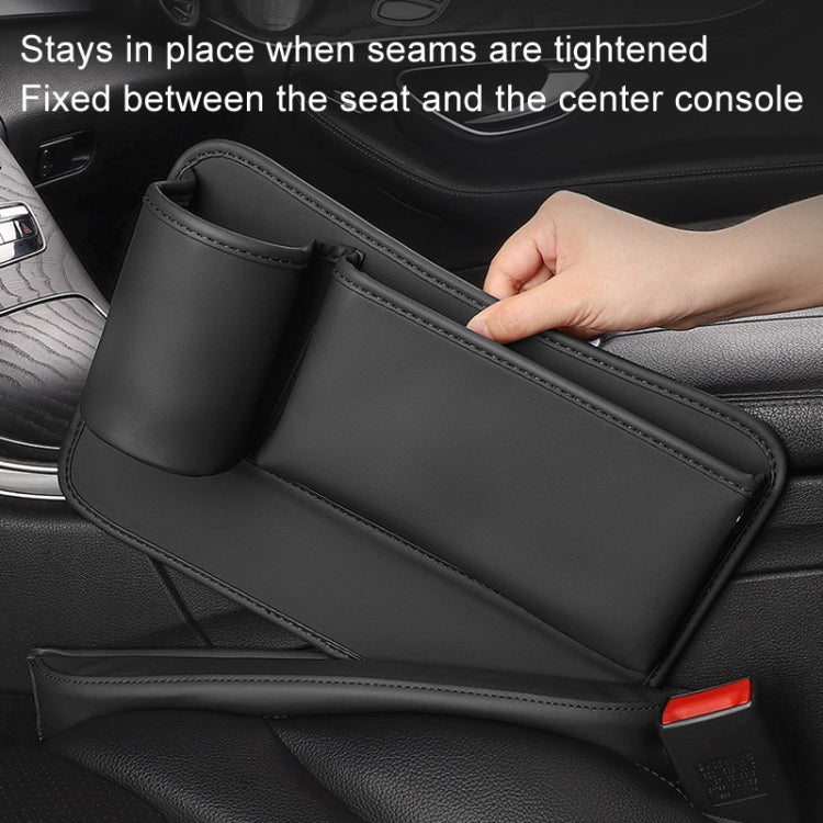 Car Seam Organizer Multi-functional Car Seat Center Control Universal Seat Seam Storage Box, Color: Beige Driver Seat - Stowing Tidying by PMC Jewellery | Online Shopping South Africa | PMC Jewellery | Buy Now Pay Later Mobicred