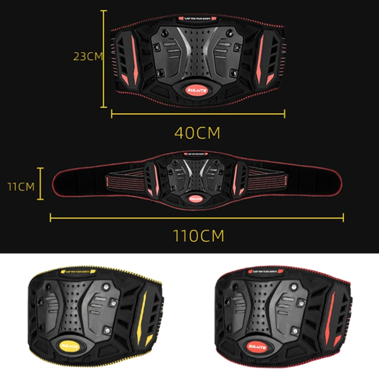 SULAITE Motorcycle Riding Breathable Anti-Fall Belt, Color: Yellow S/M - Protective Gear by SULAITE | Online Shopping South Africa | PMC Jewellery | Buy Now Pay Later Mobicred