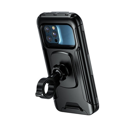 Motorcycle Waterproof Box Outdoor Cycling Mobile Phone Holder(M18L-B1) - Holder by PMC Jewellery | Online Shopping South Africa | PMC Jewellery | Buy Now Pay Later Mobicred