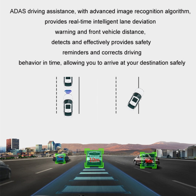 Android ADAS HD Night Vision 1080P USB Driving Recorder, Model: Single Lens WIFI Version(32G Memory Card) - Car DVRs by PMC Jewellery | Online Shopping South Africa | PMC Jewellery | Buy Now Pay Later Mobicred