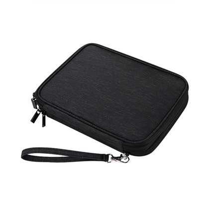 SM08 Large Capacity Waterproof Portable Double-layer Digital Storage Bag, Size: L(Black) - Digital Storage Bag by PMC Jewellery | Online Shopping South Africa | PMC Jewellery | Buy Now Pay Later Mobicred