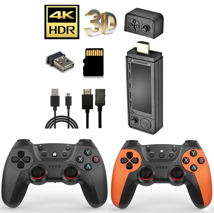 X9 Ultra Video Game Stick Console With 2.4G Double Wireless Controller 64GB 37000+ Games - Pocket Console by PMC Jewellery | Online Shopping South Africa | PMC Jewellery | Buy Now Pay Later Mobicred