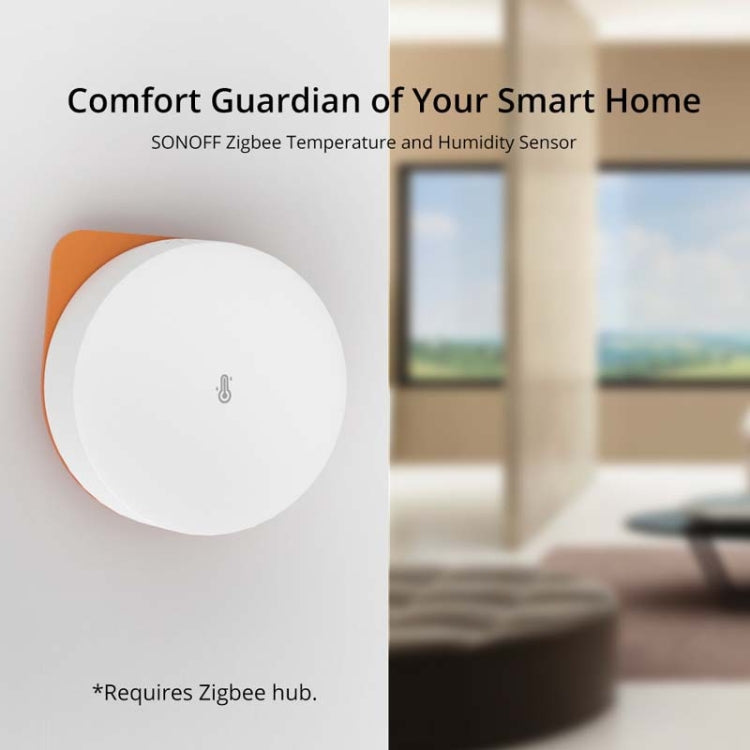 Sonoff SNZB-02P Wireless Temperature And Humidity Sensor Detector Smart Home - Smart Switch by Sonoff | Online Shopping South Africa | PMC Jewellery | Buy Now Pay Later Mobicred