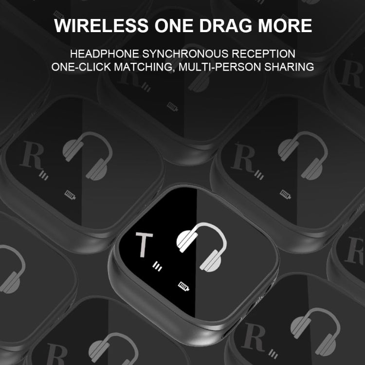 5.8G Wireless In Ear Monitor System Dual-Earphone Monitoring Transmitter Receiver, Spec: One To One - Microphone by PMC Jewellery | Online Shopping South Africa | PMC Jewellery | Buy Now Pay Later Mobicred