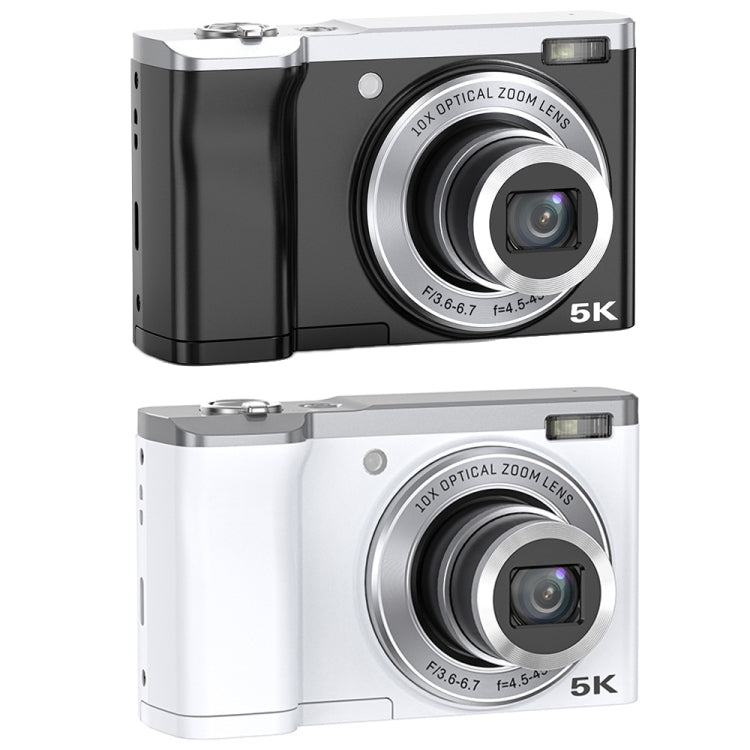 DC305X 5K/30FPS 2.8-Inch HD Shooting 5X Optical Zoom Anti-Shake Digital Camera, Color: Black UK Plug - Children Cameras by PMC Jewellery | Online Shopping South Africa | PMC Jewellery | Buy Now Pay Later Mobicred