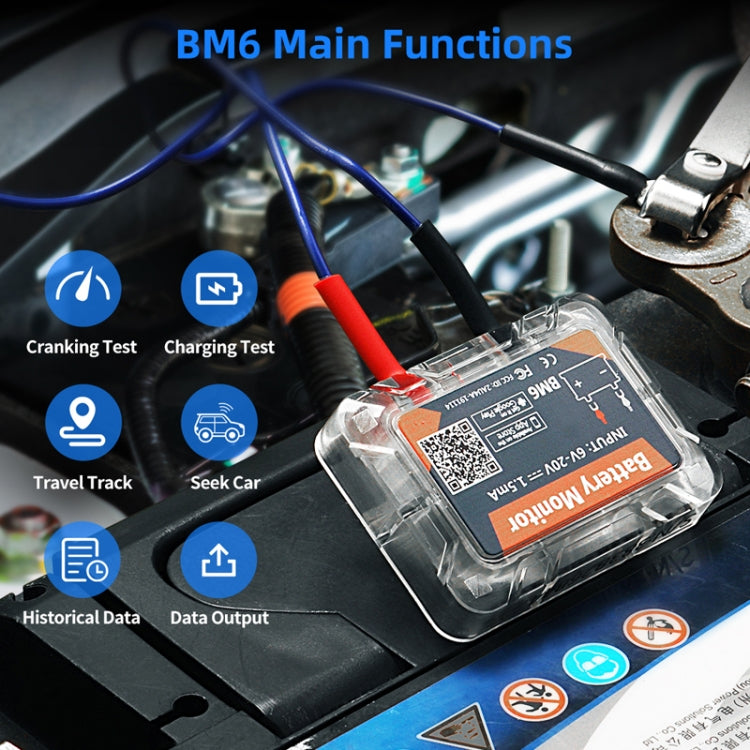 BM6 Car Battery Electricity Testing Instrument Locator - Electronic Test by PMC Jewellery | Online Shopping South Africa | PMC Jewellery | Buy Now Pay Later Mobicred