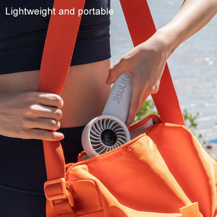 JisuLife Life4 Handheld Portable Small Rechargeable Fan, Battery Capacity: 5000mAh Black - Electric Fans by JisuLife | Online Shopping South Africa | PMC Jewellery | Buy Now Pay Later Mobicred