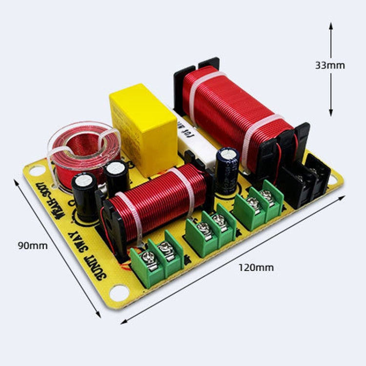 WEAH-3007B Home Cinema Speaker Crossover High Medium And Low 3-Way Audio Modification Divider - Others by PMC Jewellery | Online Shopping South Africa | PMC Jewellery | Buy Now Pay Later Mobicred