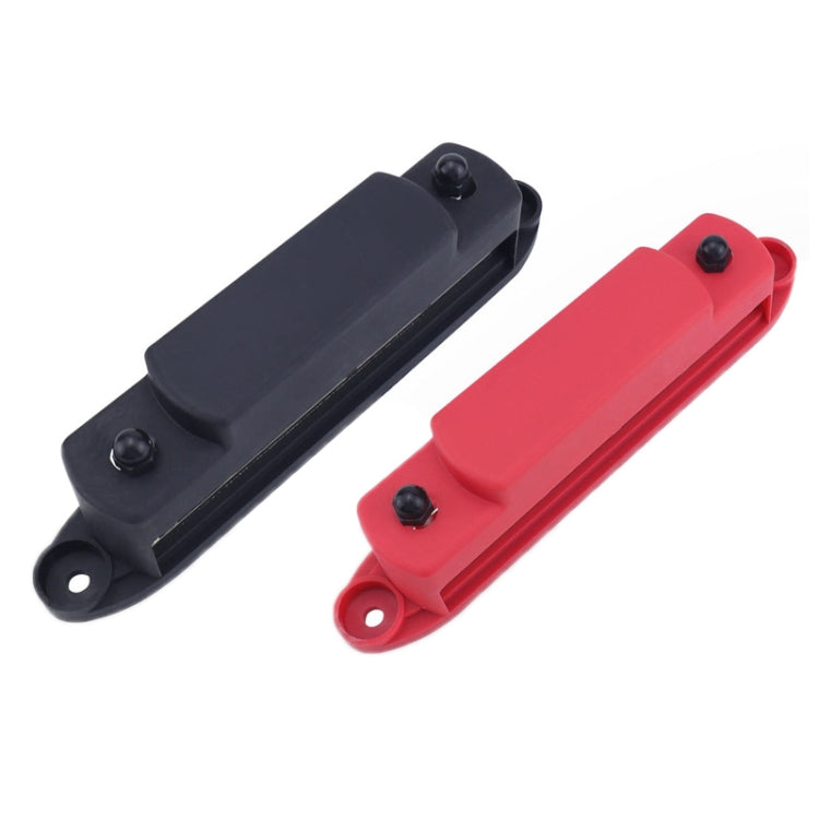 M6 2-post 12-way RV Yacht Terminal Nylon Flame Retardant Busbar, Color: Red - Fuse by PMC Jewellery | Online Shopping South Africa | PMC Jewellery | Buy Now Pay Later Mobicred