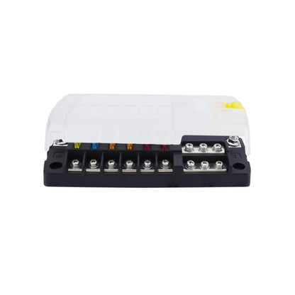 RV Yacht 12-way LED Insulated Flame-retardant Fuse Holder Box with Wire(Configuration 1) - Fuse by PMC Jewellery | Online Shopping South Africa | PMC Jewellery | Buy Now Pay Later Mobicred