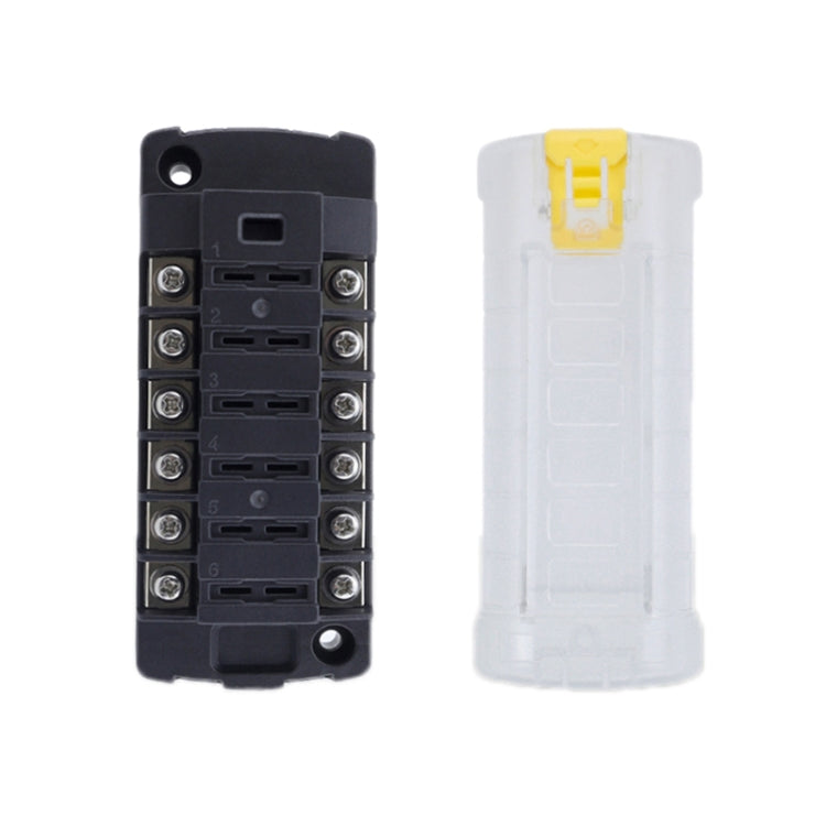 6-Way Plug-In Insulated Cover Fuse Box For Cars Yachts, Set: Upgraded Version B - Fuse by PMC Jewellery | Online Shopping South Africa | PMC Jewellery | Buy Now Pay Later Mobicred