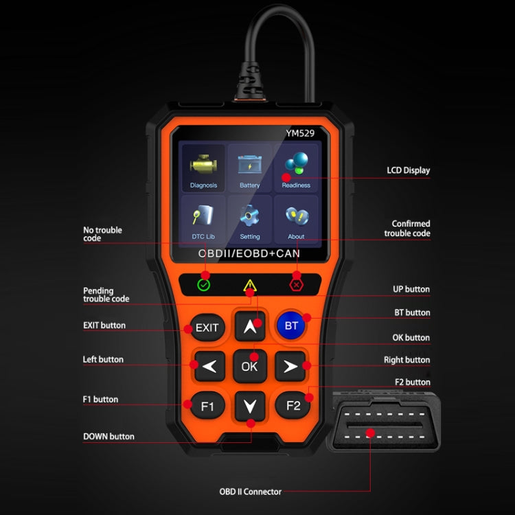 OBD Car Battery Fault Scanning Diagnostic Instrument - Electronic Test by PMC Jewellery | Online Shopping South Africa | PMC Jewellery | Buy Now Pay Later Mobicred