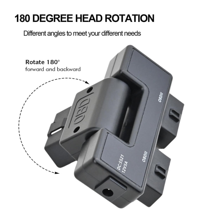 H015 OBD2 Automotive Universal 16Pin 1 To 2 Adapter - Cables & Connectors by PMC Jewellery | Online Shopping South Africa | PMC Jewellery | Buy Now Pay Later Mobicred