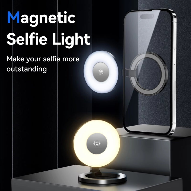 TELESIN Magnetic Selfie Light Rechargeable Reversible Design Fill Light - Selfie Light by TELESIN | Online Shopping South Africa | PMC Jewellery | Buy Now Pay Later Mobicred