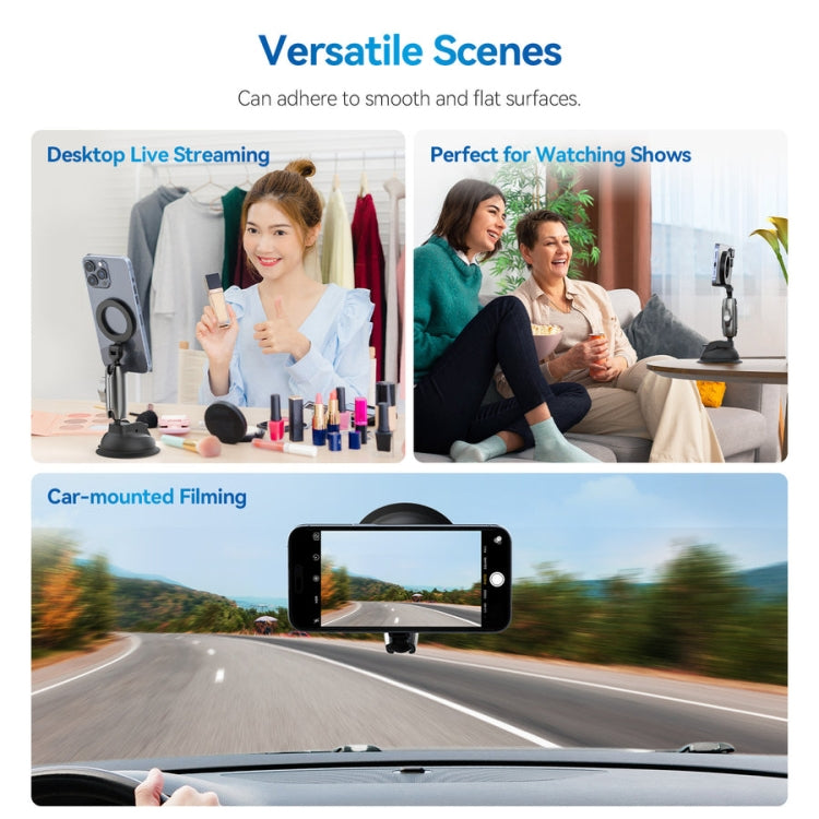 TELESIN Magnetic Suction Car Phone Mount 360 Degree Rotation Phone Holder - Car Holders by TELESIN | Online Shopping South Africa | PMC Jewellery | Buy Now Pay Later Mobicred