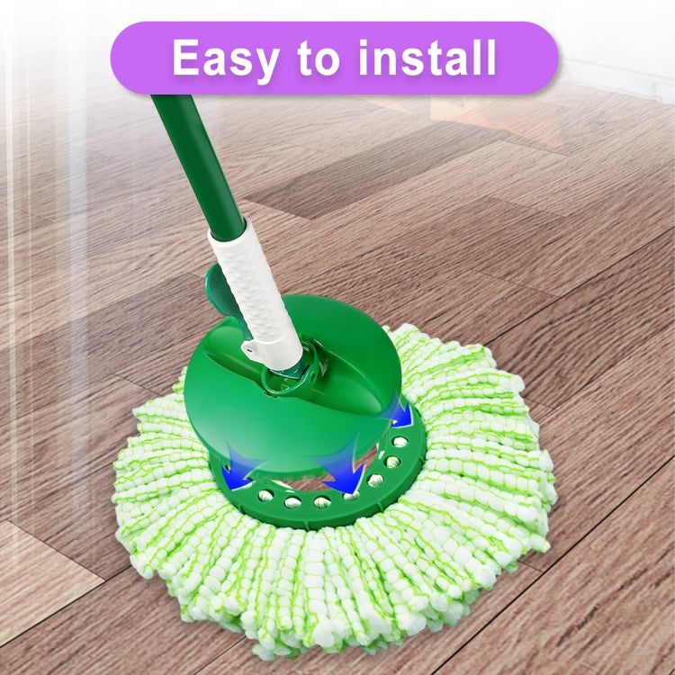 For Libman Tornado Spin Mop Microfiber Mop Pad Replacement Parts(White) - Handheld Cleaner & Mops by PMC Jewellery | Online Shopping South Africa | PMC Jewellery | Buy Now Pay Later Mobicred