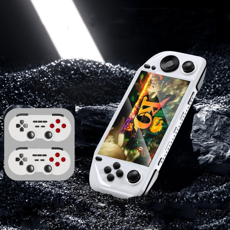 E6 Handheld Game Console 5 Inch IPS Screen Retro Gamebox  With 2 Handles 128GB(White) - Pocket Console by PMC Jewellery | Online Shopping South Africa | PMC Jewellery | Buy Now Pay Later Mobicred