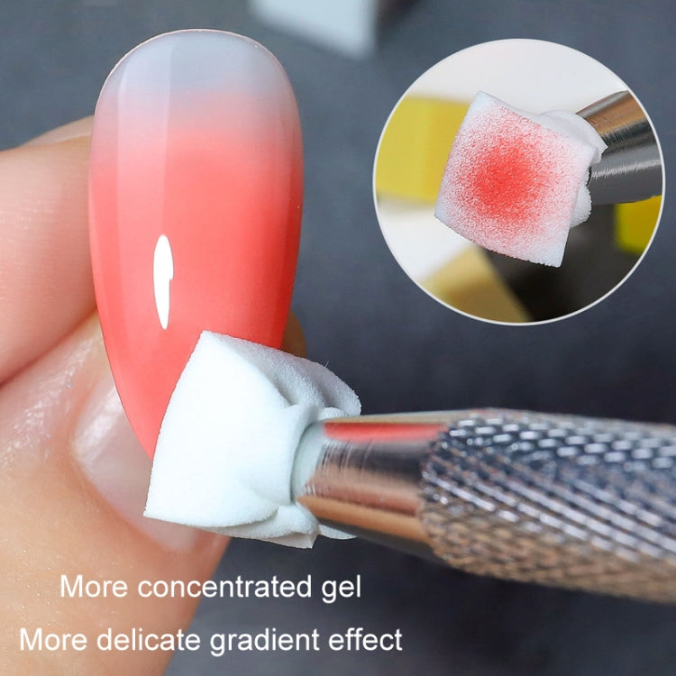 Nail Sponge Gripper Non-slip Manicure Tool Pat Gel Sponge Grabbing Pen(Silver) - Nail Art Equipment by PMC Jewellery | Online Shopping South Africa | PMC Jewellery | Buy Now Pay Later Mobicred