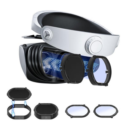 DEVASO For PlayStation VR 2 6 In 1 Magnetic Glasses Anti-Scratch Protective Cover - VR Accessories by DEVASO | Online Shopping South Africa | PMC Jewellery | Buy Now Pay Later Mobicred