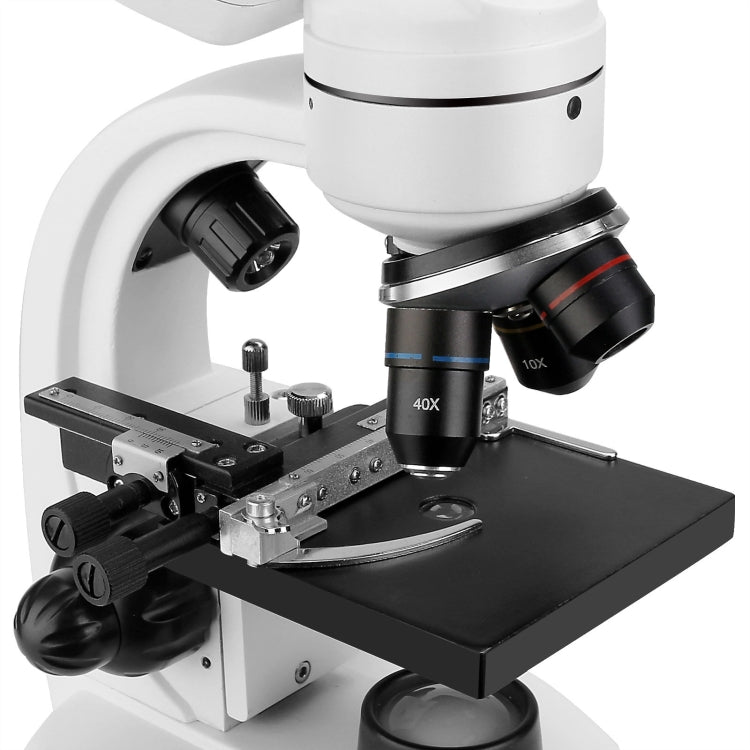 SVBONY SV605 40-1600X Compound Binocular Microscope, Adapter: US Plug - Digital Microscope by SVBONY | Online Shopping South Africa | PMC Jewellery | Buy Now Pay Later Mobicred