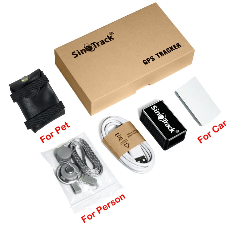 SinoTrack GPS Wireless Car Pet Anti-Theft Anti-Lost Tracker(2G-ST-903) - Car Tracker by SinoTrack | Online Shopping South Africa | PMC Jewellery | Buy Now Pay Later Mobicred