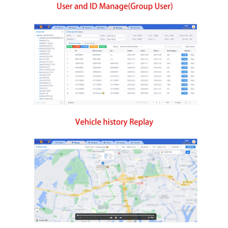 SinoTrack 2G OBD Car Anti-Lost GPS Anti-Theft Tracking Locator(2G-ST-902A) - Personal Tracker by SinoTrack | Online Shopping South Africa | PMC Jewellery | Buy Now Pay Later Mobicred