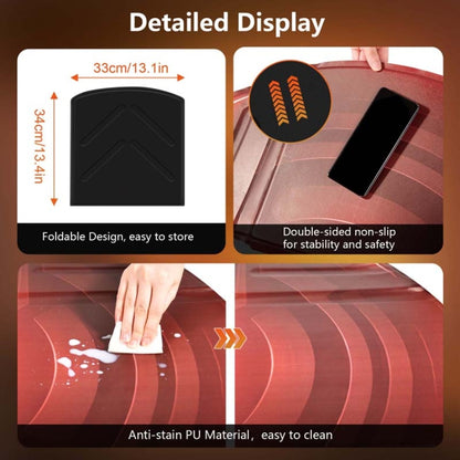 STARTRC GAMES VR Glasses Sport Game Simulation Floor Mat(Orange) - VR Accessories by STARTRC GAMES | Online Shopping South Africa | PMC Jewellery | Buy Now Pay Later Mobicred