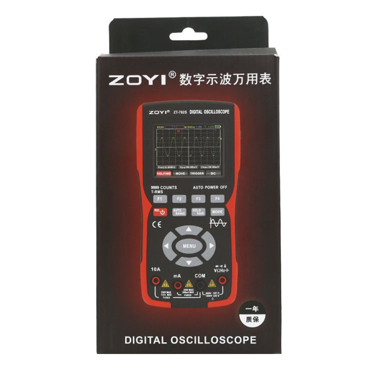 ZOYI Color Screen Multifunctional Handheld Digital Oscilloscope Multimeter(English) - Digital Multimeter by ZOYI | Online Shopping South Africa | PMC Jewellery | Buy Now Pay Later Mobicred