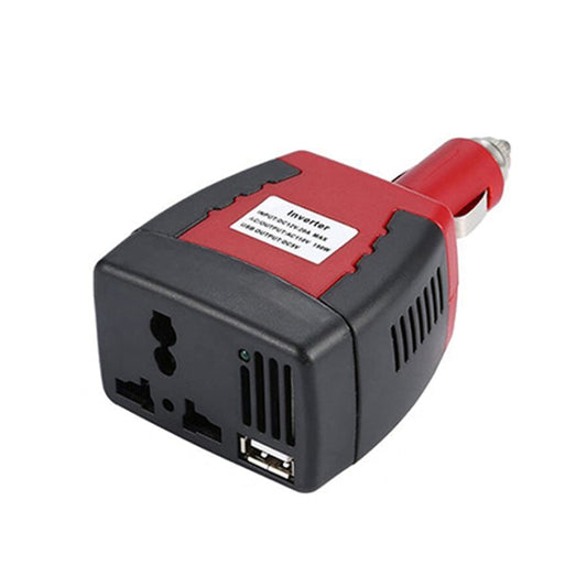 75W Car Inverter Voltage Conversion USB Port Charger, Color: 12V To 110V 2.1A Black - Modified Square Wave by PMC Jewellery | Online Shopping South Africa | PMC Jewellery | Buy Now Pay Later Mobicred