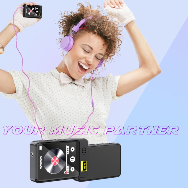 MP3 / MP4 Music Player Bluetooth Radio E-book Playback Walkman, Memory: No TF Card(Black) - MP3 Player by PMC Jewellery | Online Shopping South Africa | PMC Jewellery | Buy Now Pay Later Mobicred