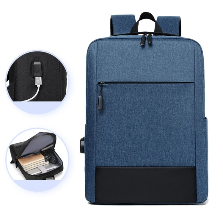 Large-capacity Travel Business Waterproof Laptop Backpack(Blue) - Backpack by PMC Jewellery | Online Shopping South Africa | PMC Jewellery | Buy Now Pay Later Mobicred