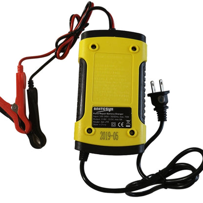 Anhtczyx 12V 6A  4Ah-100Ah Motorcycle Car Pulse Repair Charger With LCD Display(AU Plug) - Battery Charger by Anhtczyx | Online Shopping South Africa | PMC Jewellery | Buy Now Pay Later Mobicred