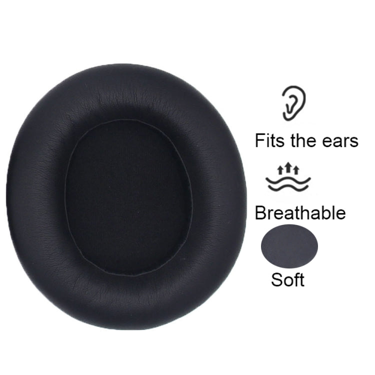 1pair For SteelSeries Arctis Nova 3 / 5 / 7 / Pro Wired Headphone Sponge Cover, Color: Black Pattern - Earmuff & Pad by PMC Jewellery | Online Shopping South Africa | PMC Jewellery | Buy Now Pay Later Mobicred