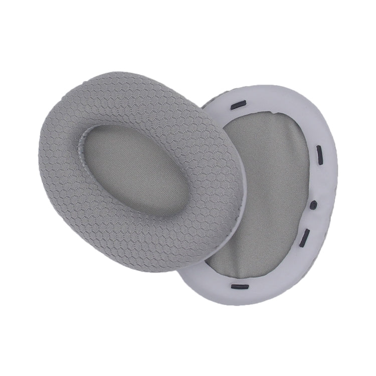 1pair For Razer Opus X Headphone Replacement Sponge Cover Ear Pad Accessories(Gray Leather) - Earmuff & Pad by PMC Jewellery | Online Shopping South Africa | PMC Jewellery | Buy Now Pay Later Mobicred