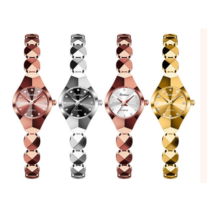 BINBOND N220 30m Waterproof Ladies Bracelet Quartz Watch(Full Gold-Gold) - Metal Strap Watches by BINBOND | Online Shopping South Africa | PMC Jewellery | Buy Now Pay Later Mobicred