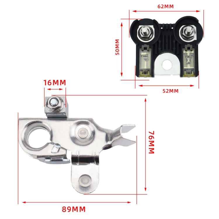 For Ford F-150 Raptor / Lincoln AL3Z-14526-AA Bipolar Fuse Battery Terminal(125/250A) - Fuse by PMC Jewellery | Online Shopping South Africa | PMC Jewellery | Buy Now Pay Later Mobicred