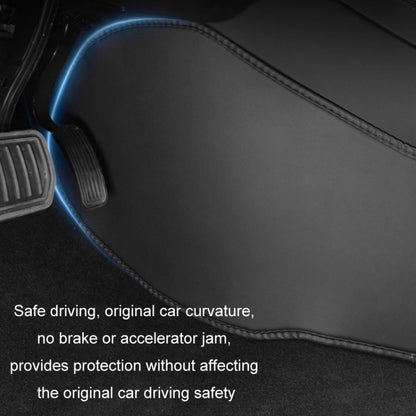 For Tesla Center Console Side Anti-kick Protective Pad, Style: For 2017-2023 Model 3 Center Console Sides Leather - Seat Accessories by PMC Jewellery | Online Shopping South Africa | PMC Jewellery | Buy Now Pay Later Mobicred