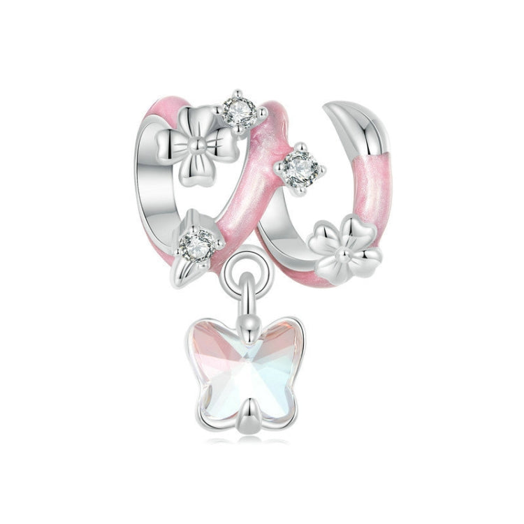 S925 Sterling Silver Fantasy Butterfly Beads(SCC2828) - Jewelry Accessories by PMC Jewellery | Online Shopping South Africa | PMC Jewellery | Buy Now Pay Later Mobicred