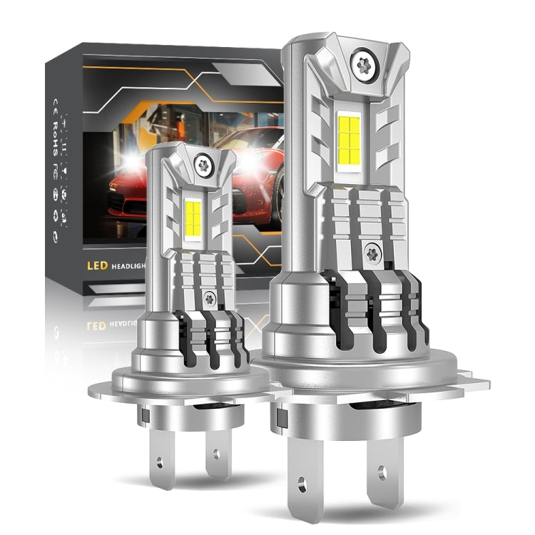 Car Universal Direct Plug LED Headlight Retrofit Bulb With Fan, Specifications: H7 - LED Headlamps by PMC Jewellery | Online Shopping South Africa | PMC Jewellery | Buy Now Pay Later Mobicred