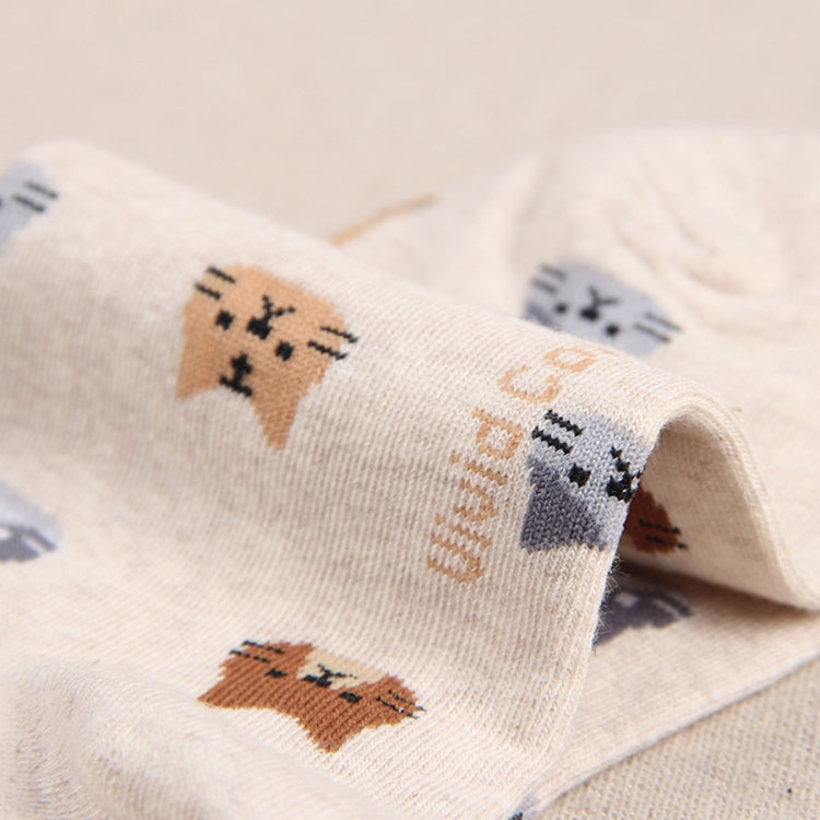 Animal Cartoon Cat Lovely for Women Cotton Socks(3) - Tube Socks by PMC Jewellery | Online Shopping South Africa | PMC Jewellery