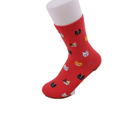 Animal Cartoon Cat Lovely for Women Cotton Socks(2) - Tube Socks by PMC Jewellery | Online Shopping South Africa | PMC Jewellery