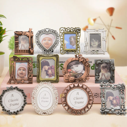 2 PCS Creative Metal Vintage Photo Frame(Lace Heart) - Photo Albums & Photo Frames by PMC Jewellery | Online Shopping South Africa | PMC Jewellery