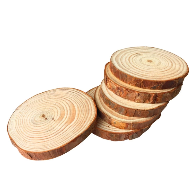 10 PCS Log Round Wood Pieces Hand-painted Decorative Shooting Props, Size:Large - Ornaments by PMC Jewellery | Online Shopping South Africa | PMC Jewellery