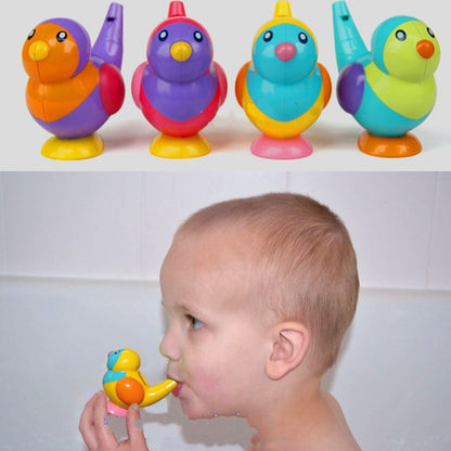 Bird Shape Whistle Kids Music Instrumental Bath Toy Baby Educational Toys(Blue) - Others by PMC Jewellery | Online Shopping South Africa | PMC Jewellery