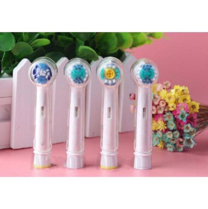 12 PCS Electric Toothbrush Heads Protective Transparent Cover - Toothbrushes by PMC Jewellery | Online Shopping South Africa | PMC Jewellery