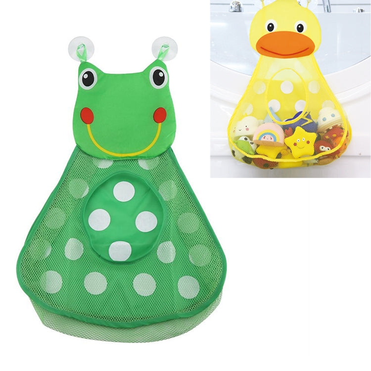 Baby Shower Bath Toys Storage Mesh Bag with Strong Suction Cups(Green) - Storage Bags by PMC Jewellery | Online Shopping South Africa | PMC Jewellery