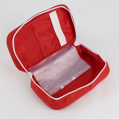 Travel First Aid Kit Bag Home Emergency Survival Rescue Box(Red) - Pill Boxes by PMC Jewellery | Online Shopping South Africa | PMC Jewellery