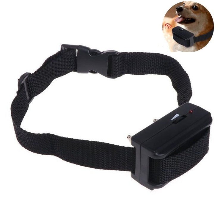 Pet Bark Stopper Automatic Dog Trainer Electric Shock Collar(Black) - Training Aids by PMC Jewellery | Online Shopping South Africa | PMC Jewellery