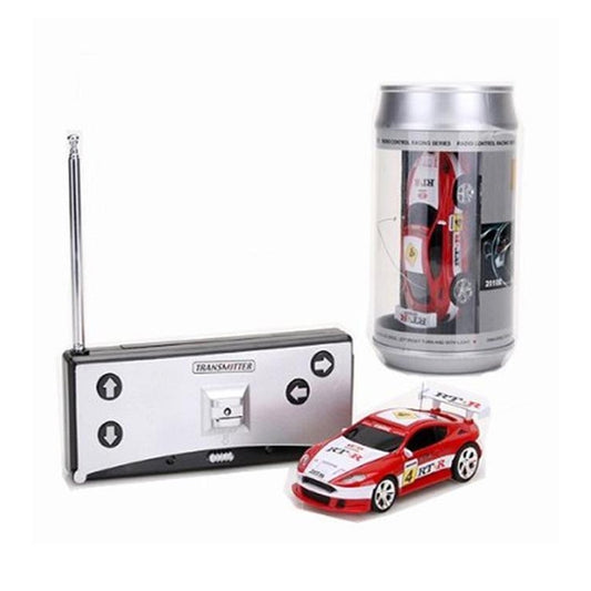 Coke Can Mini RC Car Radio Remote Control Micro Racing Car(Red) - RC Cars by PMC Jewellery | Online Shopping South Africa | PMC Jewellery