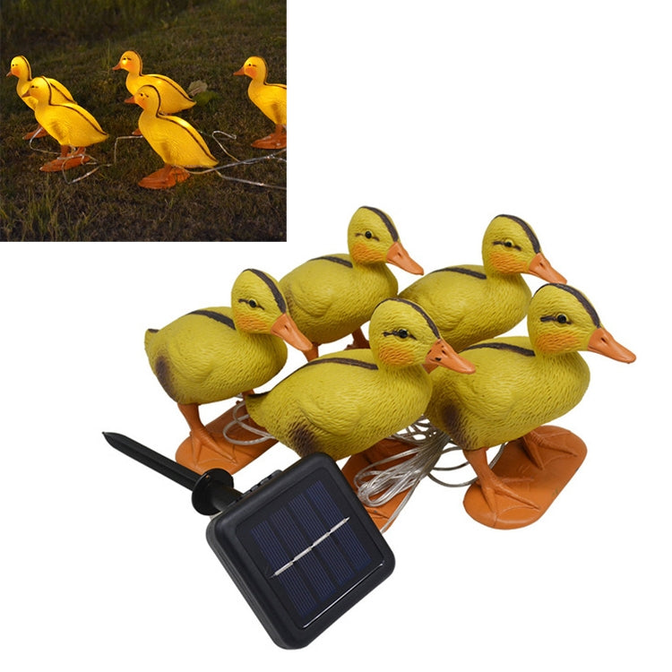 Solar Power Duck Outdoor Courtyard Decoration Lamp - With Solar Panel by PMC Jewellery | Online Shopping South Africa | PMC Jewellery